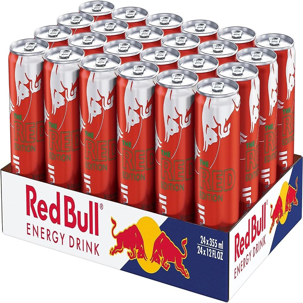 Wowboxme Red Bull Watermelon Edition Energy Drink, 250 ml (Pack of 24), 12 fluid_ounces