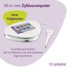 Cyclotest Myway - Contracepts Computer from Children. Basal Thermometer for Safe by Fertile Day view 3