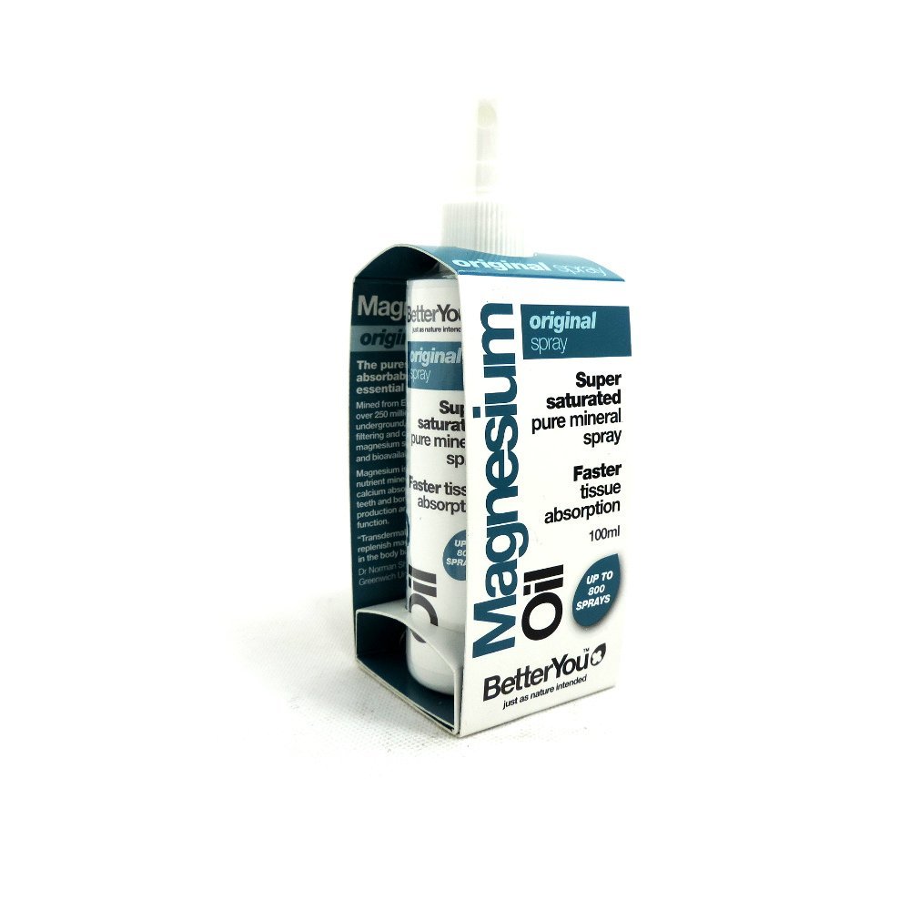 (Pack of 6) Better You - Magnesium Oil Original Spray - (100ml)