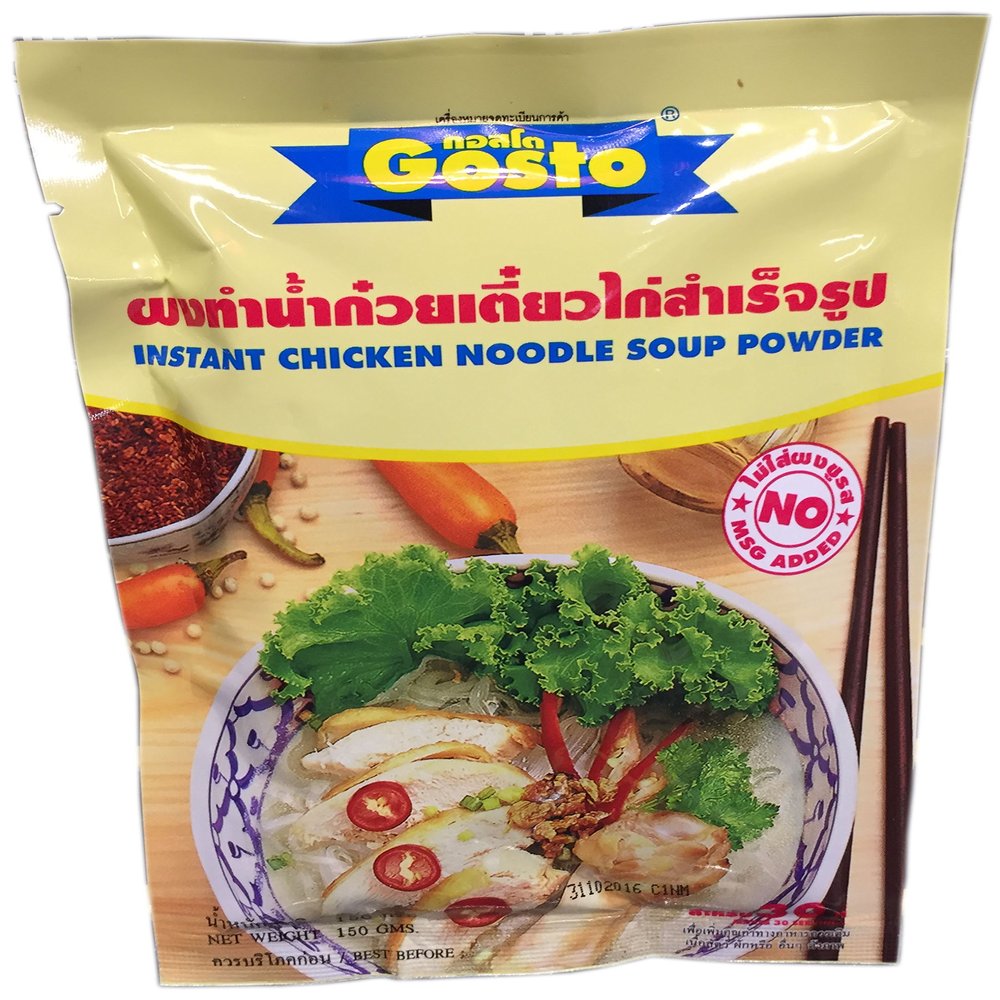 Gosto Instant Chicken Noodle Soup Power 150 G