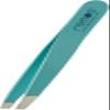 REMOS Eyebrow Tweezers Mini Handmade from Stainless Steel 8 cm Turquoise view 2