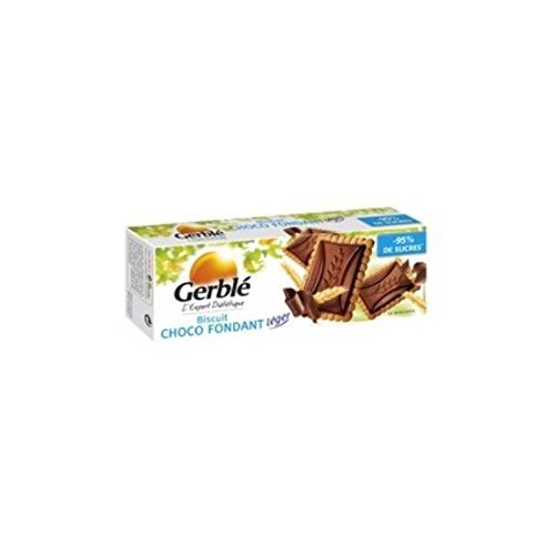Dark Chocolate Melting Biscuits, No Added Sugar, 126g by Gerbl