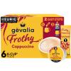 Gevalia Kaffe 2-Step Cappuccino (6 Espresso Coffee Cups & Cappuccino Froth Packets) view 1
