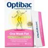 Optibac Probiotics One Week Flat - Vegan Digestive Probiotic Supplement - Suitable for Bloating as Gluten Free - Most Trusted & Recommended Brand - 4 Week Supply, 28 Sachets view 1