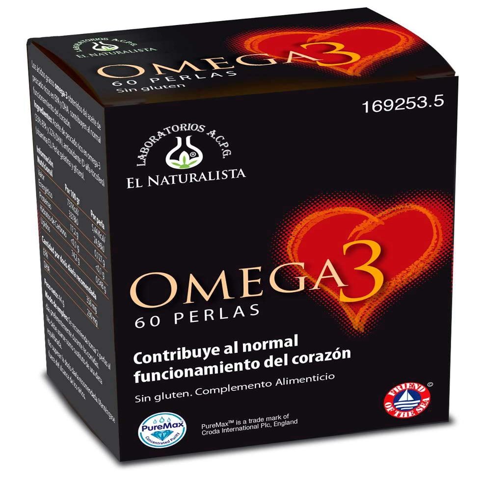 El Naturalista Omega 3 60 Pearls - 1 Unit