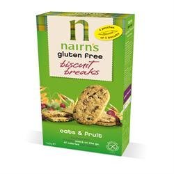 Nairns G/F Oat & Fruit Biscuit Breaks 1 X 160G