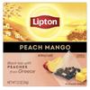 Lipton Peach and Mango Tea Bags - Sealed Boxes of 6 x 20 Bags = 120 Pyramid Tea Bags view 3