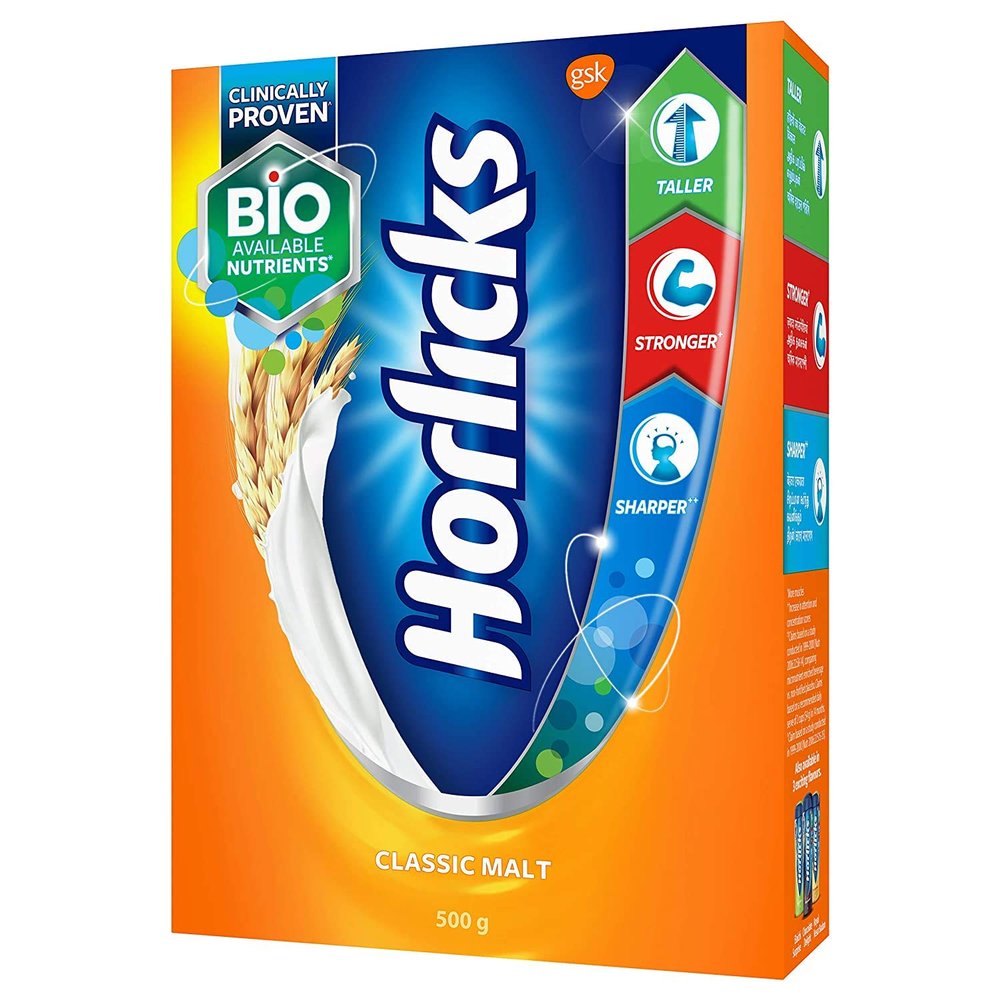 Horlicks - Classic Malt (Refill) 500 g Carton