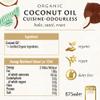 Biona Organic Coconut Oil 875 ml - Cuisine Mild & Odourless - Dairy Free, Naturally Vegan - Ketogenic and 100 Percent Natural - For Cooking, Roasting and Baking view 2