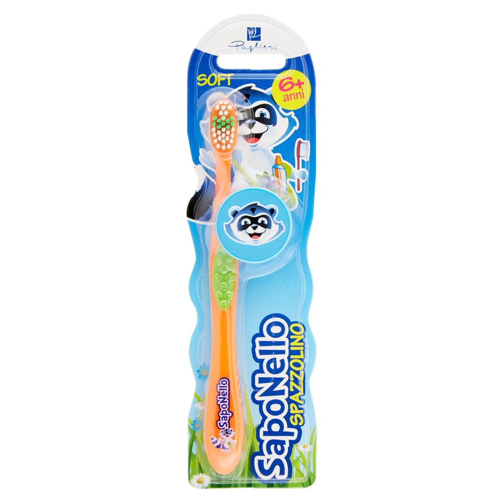 Saponello Toothbrush Children Soft 6 Years +