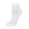 CTM Men's Cotton Arch Support Ankle Sock (Pack of 3), White view 1