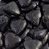 Black Chocolate Foil Wrapped Hearts 100 Pcs (560g) - From Sweet Factore view 1