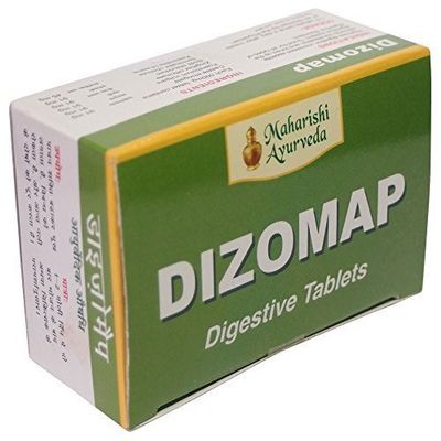 DIZOMAP - Maharishi Ayurveda Digestive Aid - 500mg - 100 Tablets by Maharishi Ayurveda Products Pvt Ltd