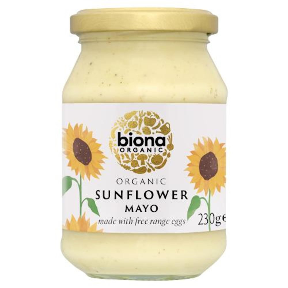 BIONA Organic Mayonnaise with Sunflower Oil 230g (PACK OF 1)