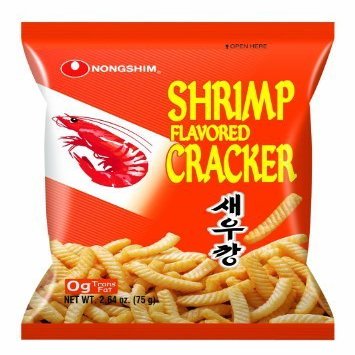 Nongshim Shrimp Cracker, 4 Pack , Total Net Wt. 10.56 Ounce by N/A