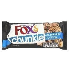 Fox's Chunkie Chocolate Chunk Cookies 200 Gram - Pack of 6 by Fox's