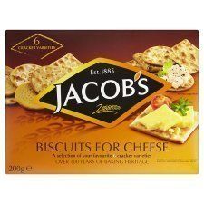 Jacobs Biscuits For Cheese 200g by Jacob's Bakery