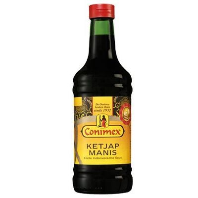 Conimex Ketjap Manis /Zoete Indonesische saus(Zoet/Sweet) 2 Bottles x 17 fl oz/490 ml by conimex