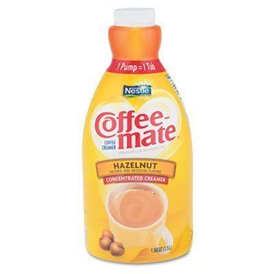 Coffee-mate Hazelnut Creamer, 1.5 liter Pump Bottle by Coffee-mate