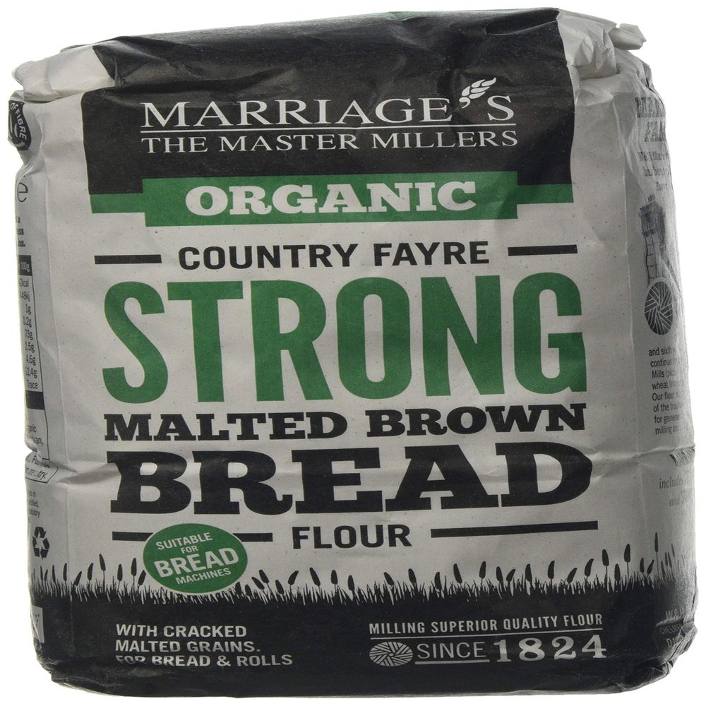 W H Marriage Org Country Fayre Malted Brown 1000 g (order 6 for trade outer)