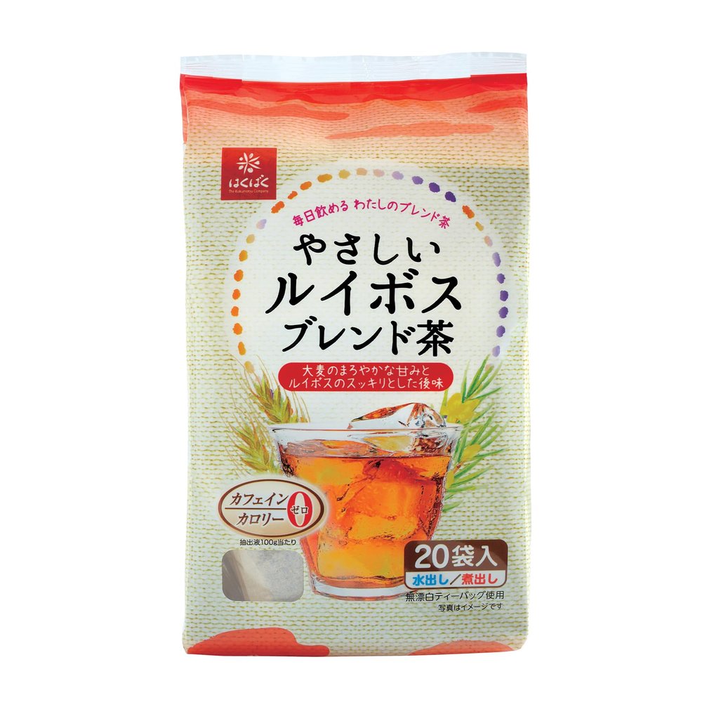 Hakubaku friendly rooibos blend tea 8gX20P