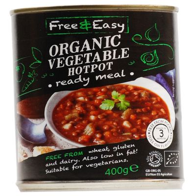 Free& Easy Organic Vegetable Hotpot 400g (Pack of 6)
