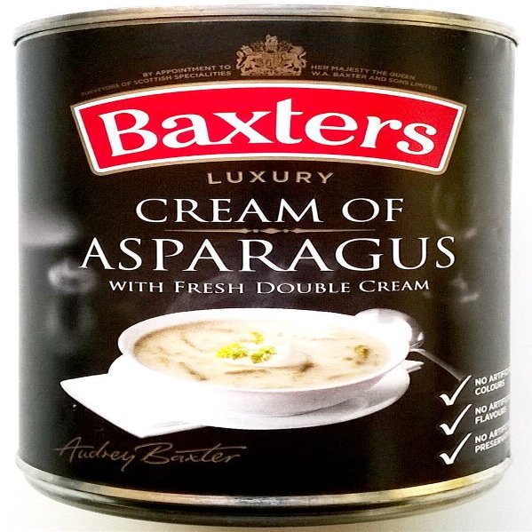 Baxters Cream of Asparagus Soup 1 x 400gm