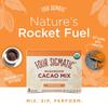 Four Sigmatic Mushroom Cacao Mix | Organic Instant Cacao with Cordyceps, Ginger & Coconut | Supports Performance & Energy | Drink it or Bake with it | Vegan, Gluten-Free, Dairy-Free | 10 Count view 2