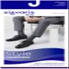Sigvaris 821 Men's Midtown Microfiber Socks - 15-20mmHg Long Tan-Khaki XX Long 821CXXM32 view 3