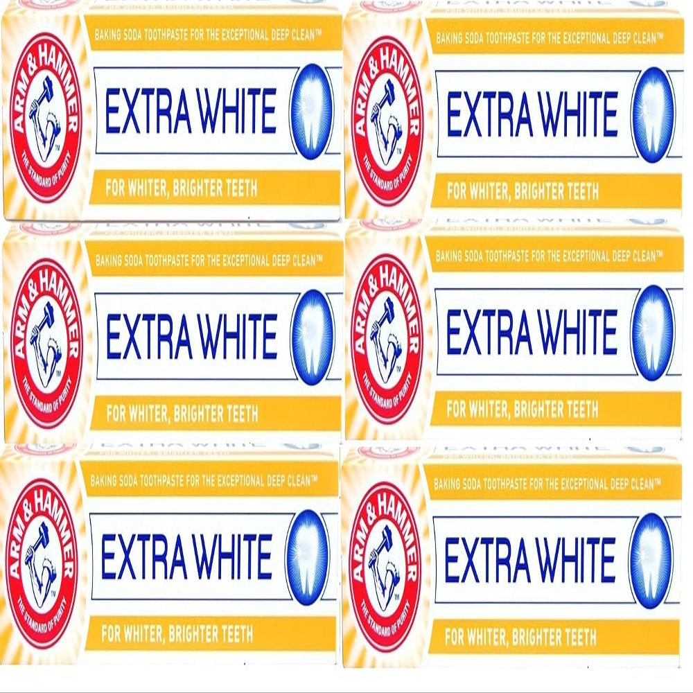 Arm & Hammer Toothpaste Extra White Complete Care 125g x 6 Packs