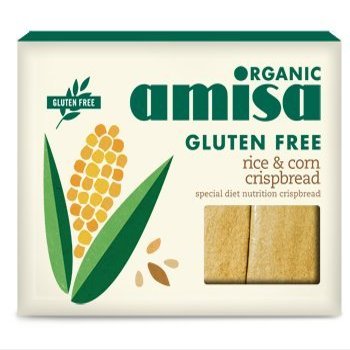Amisa | Corn & Rice Crispbread | 2 x 150g