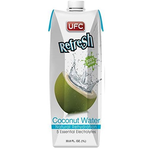(2 Pack) - UFC - Refresh Coconut Water | 1000ml | 2 PACK BUNDLE