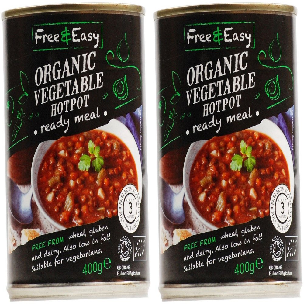 (2 Pack) - Free Natural - Organic Vegetable Hotpot | 400g | 2 PACK BUNDLE