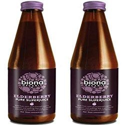 (2 Pack) - Biona - Org Elderberry Super Juice | 330ml | 2 PACK BUNDLE