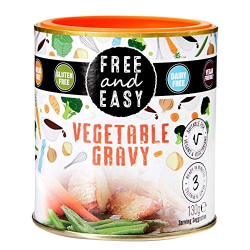 (2 Pack) - Free Natural - Vegetable Gravy Sauce Mix | 130g | 2 PACK BUNDLE