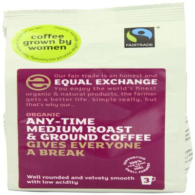 (2 Pack) - Equal Exchange - Org F/T Med Ground Coffee | 227g | 2 PACK BUNDLE