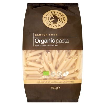 (2 Pack) - Doves Farm - Org Brown Rice Penne | 500g | 2 PACK BUNDLE