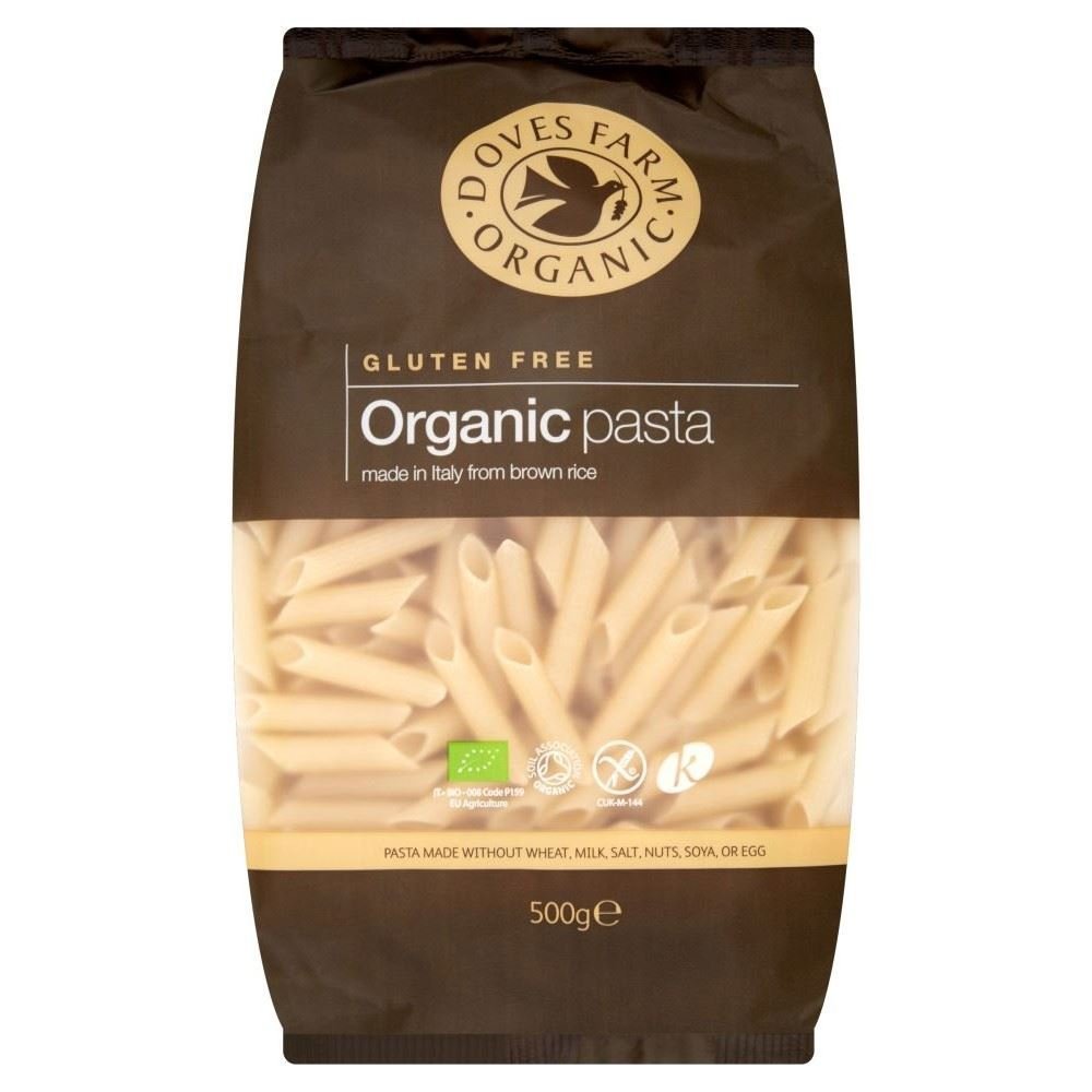 (2 Pack) - Doves Farm - Org Brown Rice Penne | 500g | 2 PACK BUNDLE