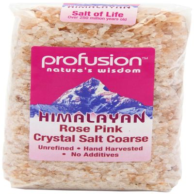 (2 Pack) - Profusion - Himalayan Pink Salt Coarse | 500g | 2 Pack Bundle