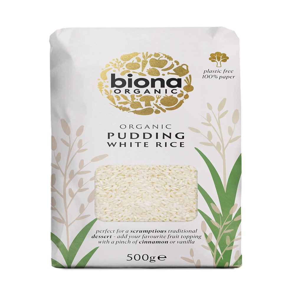 BIONA Organic Rice Pudding 500g (Pack of 2)