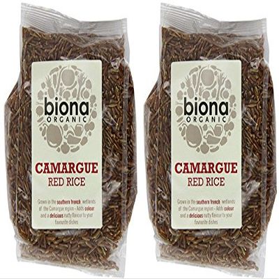 BIONA Organic Red Camargue Rice 500g (Pack of 2)