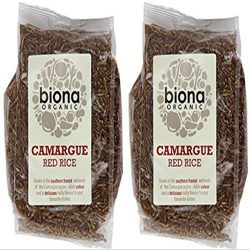 BIONA Organic Red Camargue Rice 500g (Pack of 2)