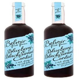 Belvoir Fruit Farms Blueberry & Blackcurrant 50cl (Pack of 2)