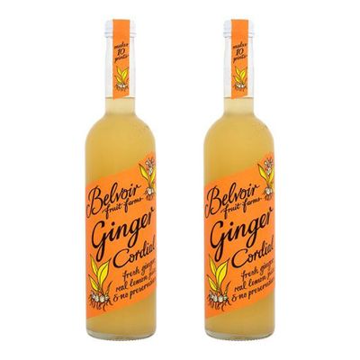 (2 Pack) - Belvoir - Ginger Cordial | 500ml | 2 PACK BUNDLE