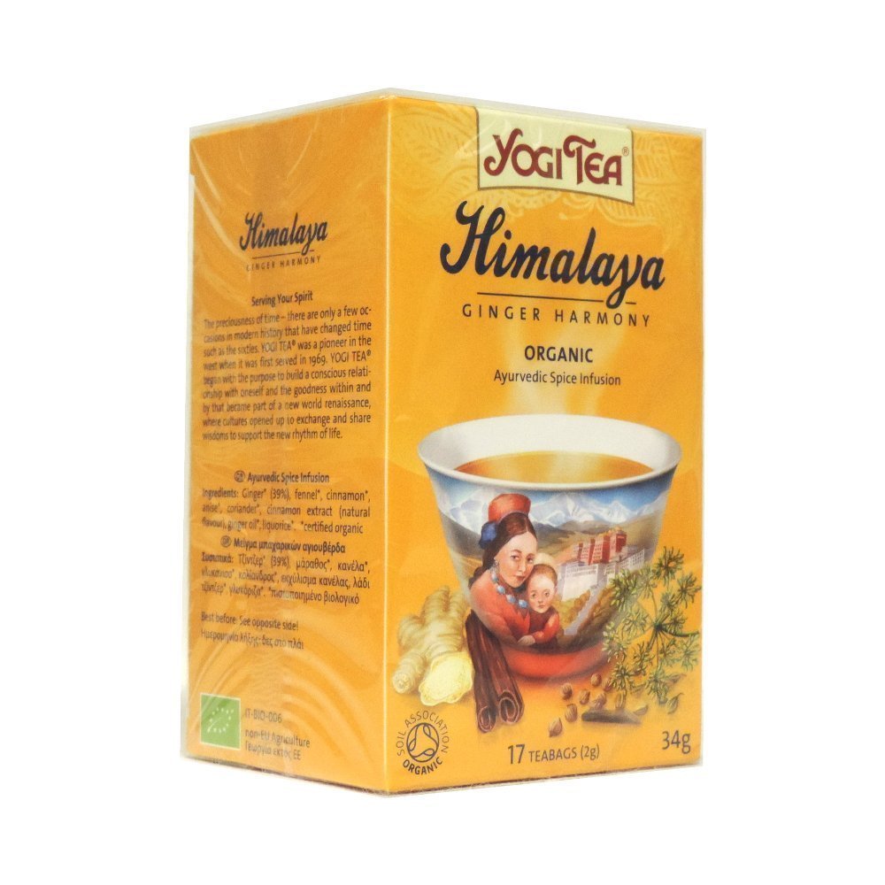 (2 Pack) - Yogi Tea - Himalaya Ginger Harmony | 17 Bag | 2 PACK BUNDLE