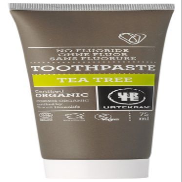 (2 Pack) - Urtekram - Organic Tea Tree Toothpaste | 75ml | 2 PACK BUNDLE