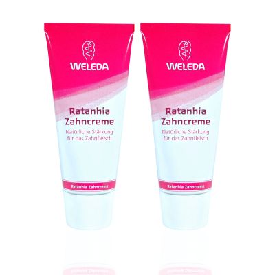 (2 Pack) - Weleda - Ratanhia Toothpaste | 75ml | 2 PACK BUNDLE