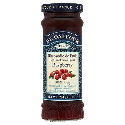 (2 Pack) - St Dalfour - Raspberry Fruit Spread | 284g | 2 PACK BUNDLE