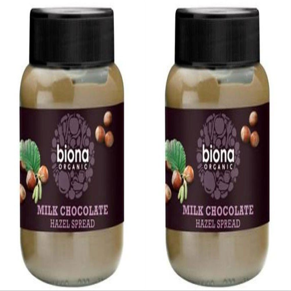 (2 Pack) - Biona - Organic Choc Hazelnut Spread | 350g | 2 PACK BUNDLE