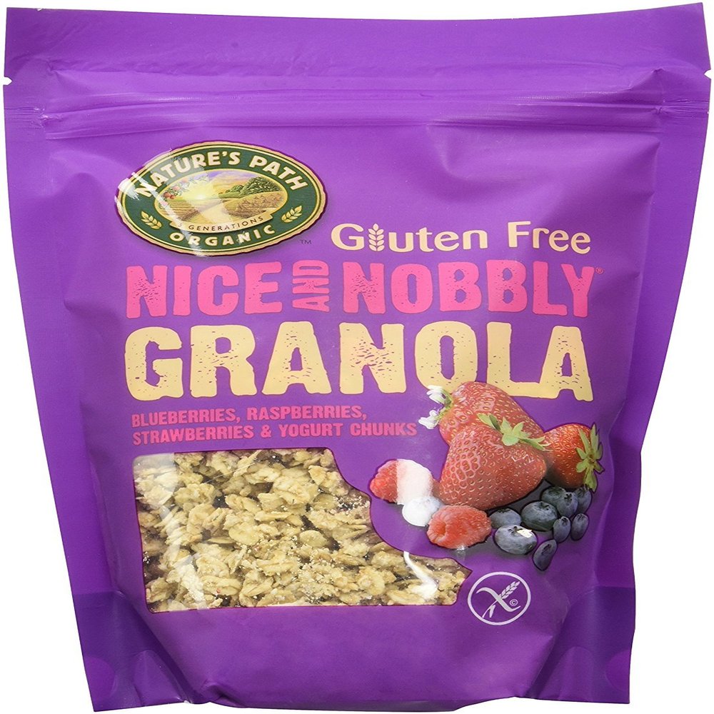(2 Pack) - Natures Path - Granola - Strawberry Rasp Blue | 312g | 2 PACK BUNDLE